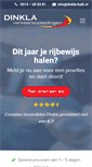 Mobile Screenshot of dinkla-balk.nl